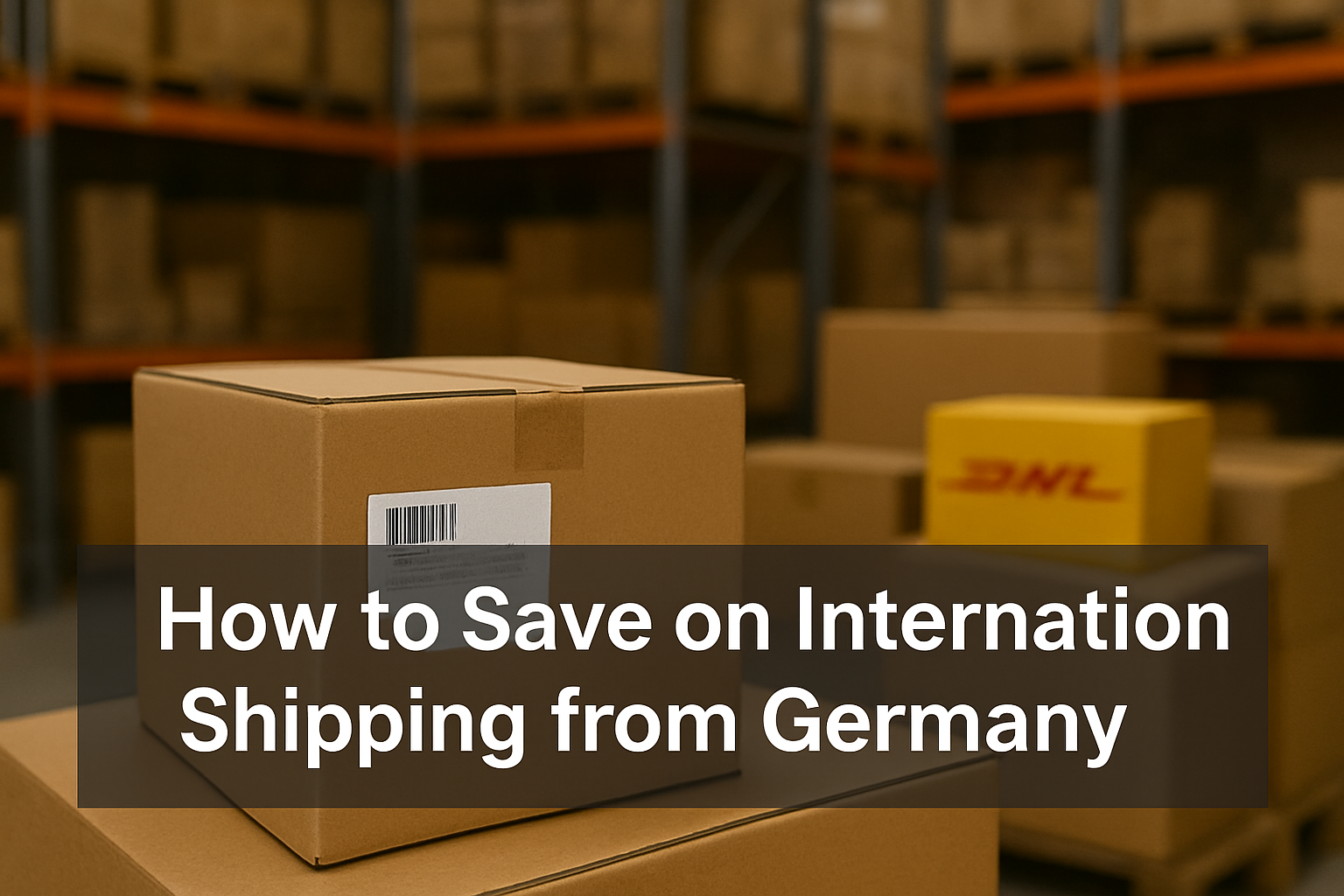 Save on shipping from Germany